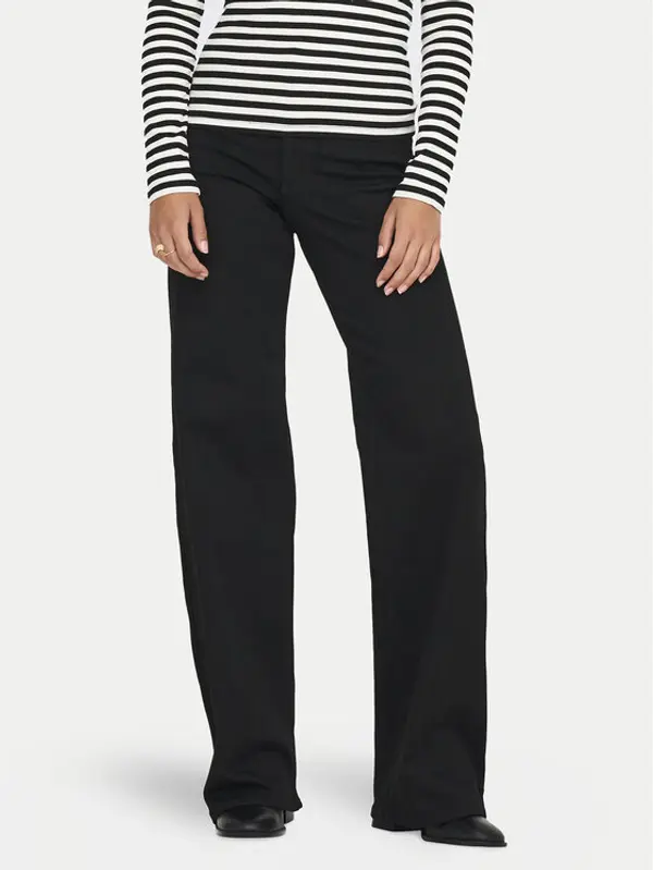 Only ONLY Traperice Madison 15301338 Crna Wide Leg