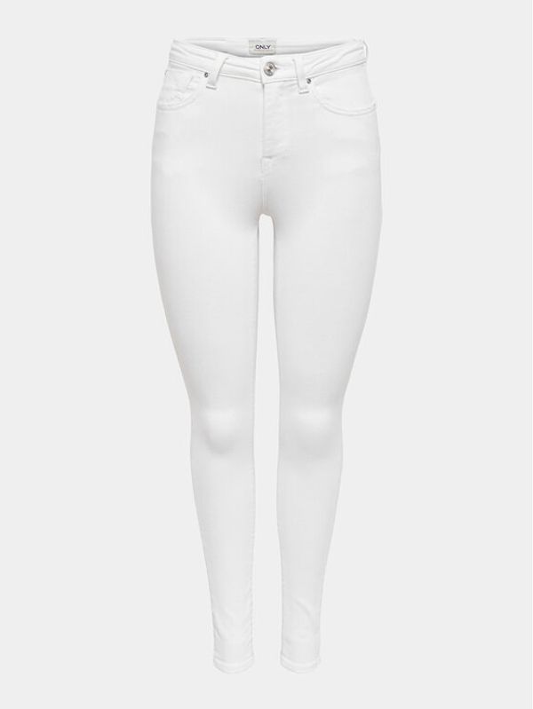ONLY ONLY Traperice Power 15250153 Bijela Skinny Fit