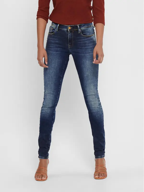 Only ONLY Traperice Shape 15159137 Tamnoplava Skinny Fit