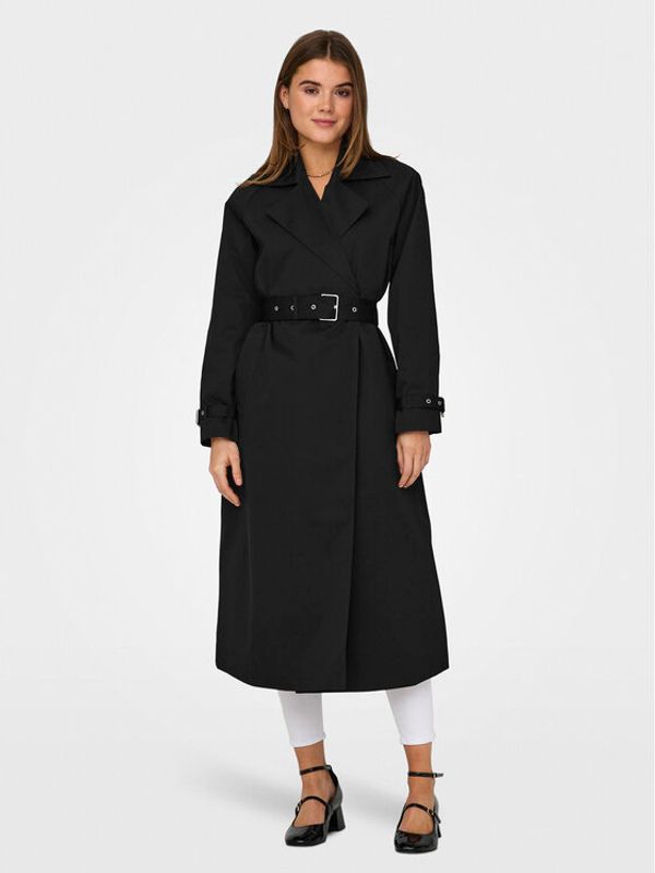 ONLY ONLY Trench April 15308860 Crna Regular Fit