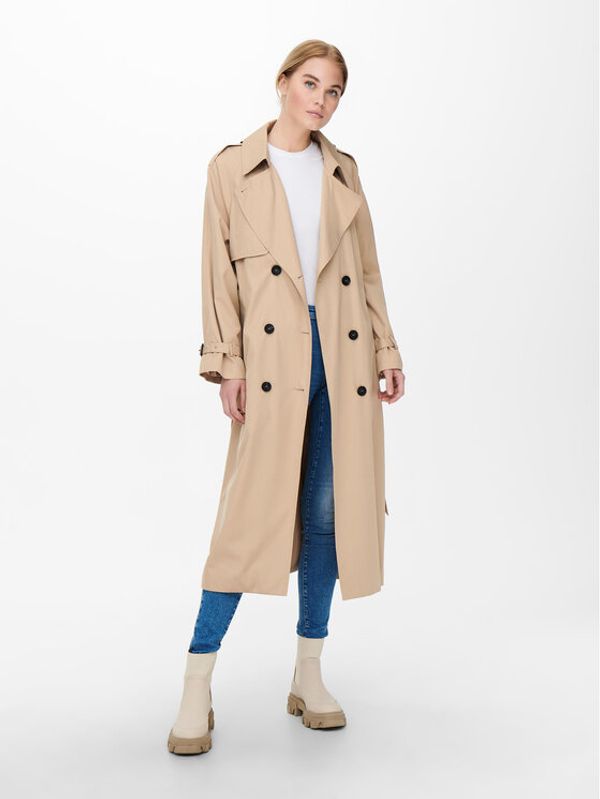 ONLY ONLY Trench Chloe 15242306 Bež Regular Fit