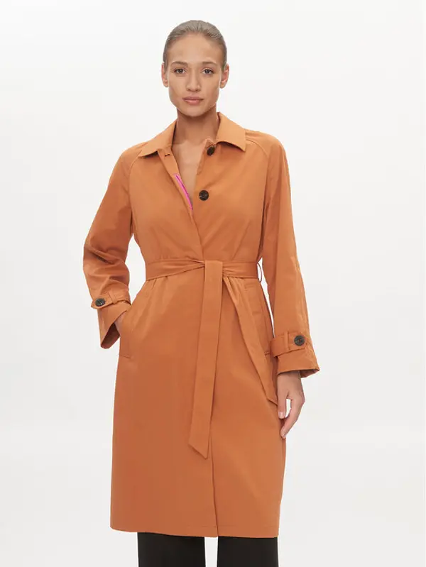 Only ONLY Trench Orchid 15308598 Smeđa Regular Fit