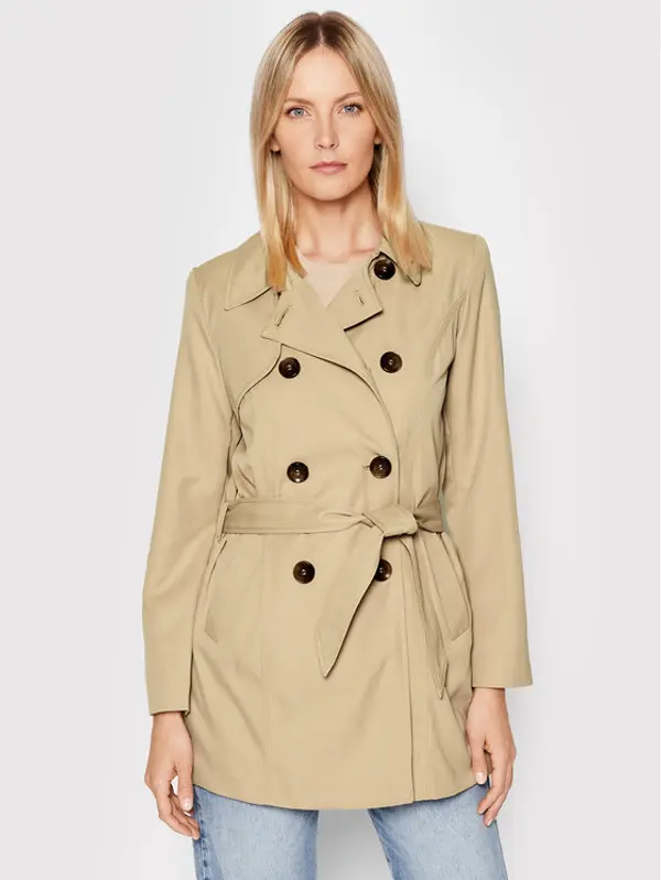 Only ONLY Trench Valerie 15191821 Bež Regular Fit