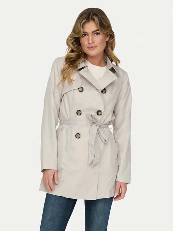 Only ONLY Trench Valerie 15191821 Bež Regular Fit