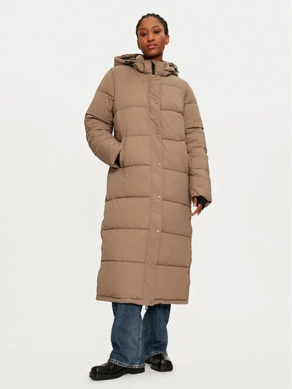 Only ONLY Zimska jakna 15287913 Smeđa Regular Fit