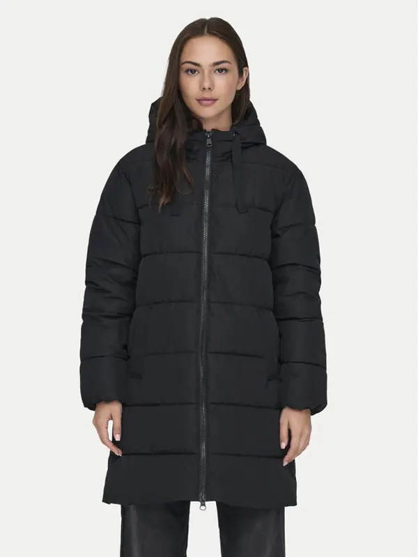 Only ONLY Zimska jakna Clair 15323232 Crna Regular Fit