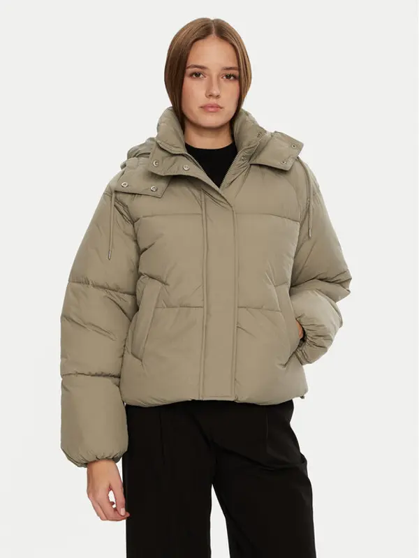 Only ONLY Zimska jakna Hope 15322013 Zelena Regular Fit
