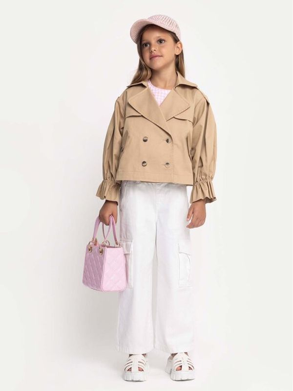 Original Marines Original Marines Hlače DEP3063F Bijela Regular Fit