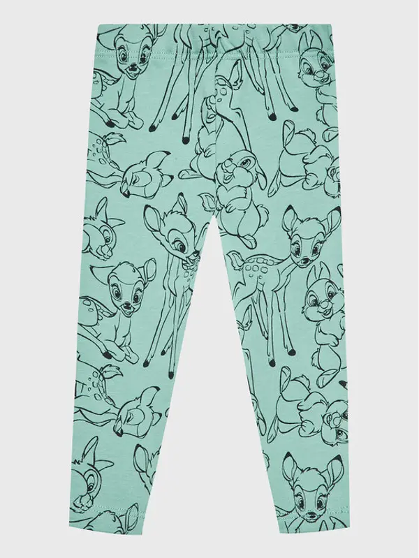 Original Marines Original Marines Leggings DISNEY DCAV1568NF Zelena Slim Fit