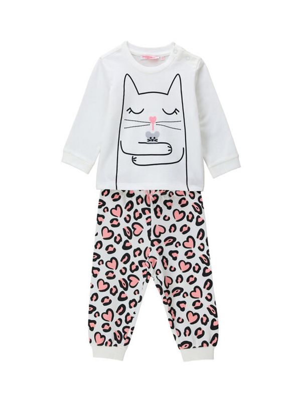 Original Marines Original Marines Pidžama DCA1404NF Bijela