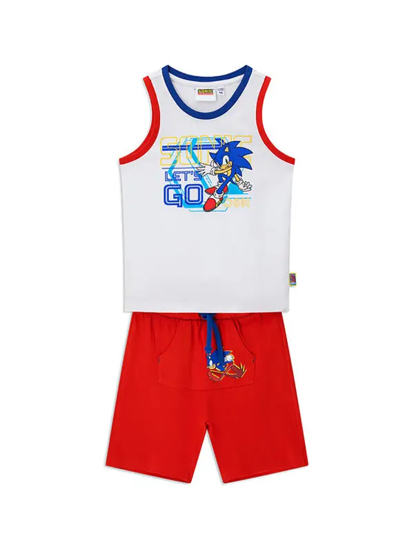 Original Marines Original Marines Set top i hlače DFPV2234CM Crvena Regular Fit