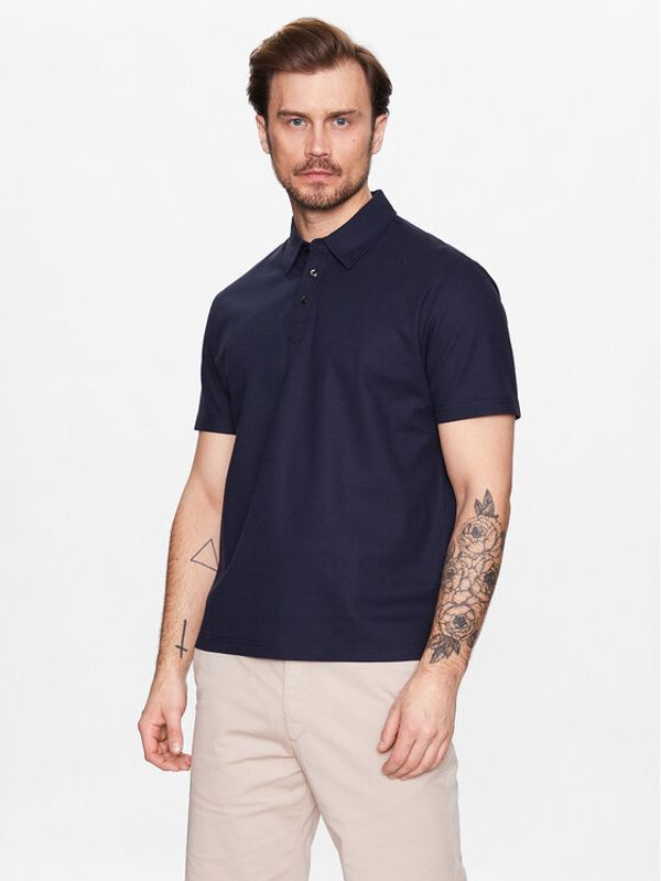 Oscar Jacobson Oscar Jacobson Polo Wade 6960 5108 Tamnoplava Regular Fit