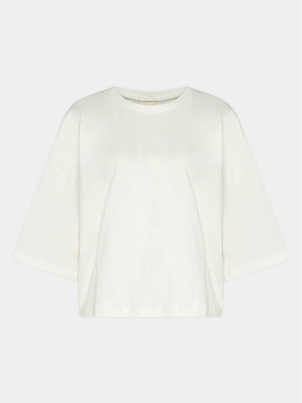 Outhorn Outhorn T-shirt OTHAW23TTSHF0838 Bijela Regular Fit