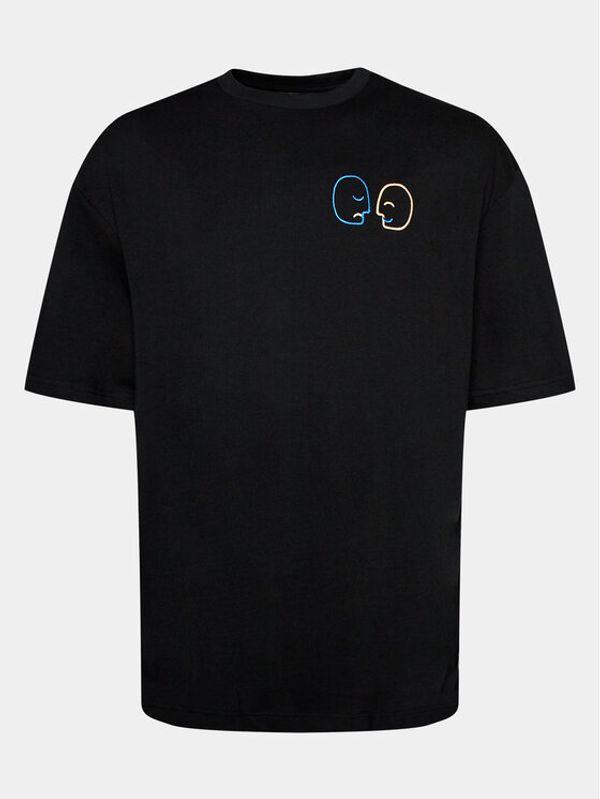 Outhorn Outhorn T-shirt OTHAW23TTSHM0862 Crna Regular Fit