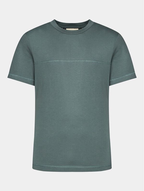 Outhorn Outhorn T-shirt OTHAW23TTSHM0931 Tirkizna Regular Fit