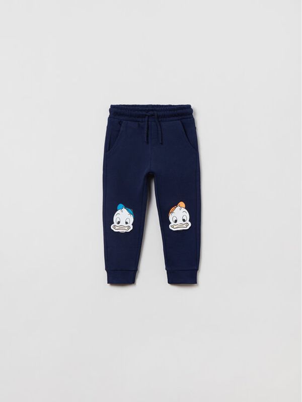 OVS OVS Donji dio trenerke DISNEY 1707346 Tamnoplava Regular Fit