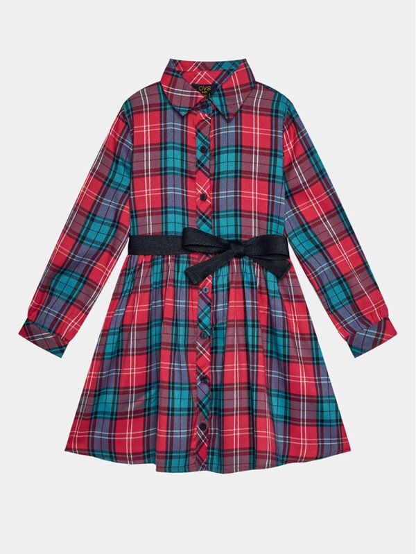 OVS OVS Haljina košulja 1843387 Šarena Regular Fit