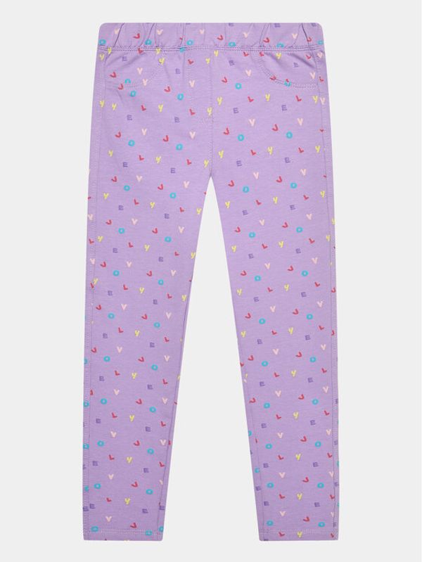 OVS OVS Hlače 1822166 Ljubičasta Regular Fit