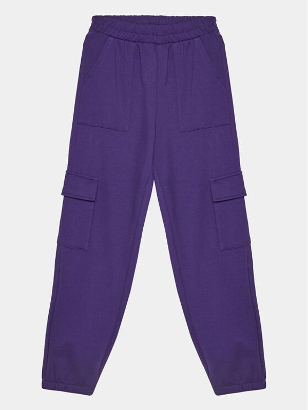 OVS OVS Hlače 1898209 Ljubičasta Regular Fit