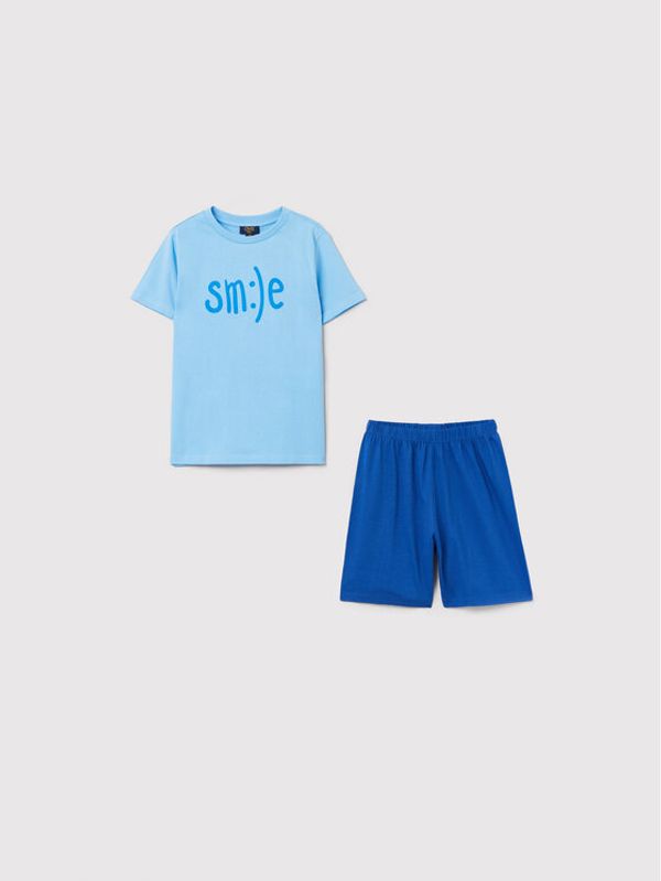 OVS OVS Pidžama 1497276 Plava Regular Fit