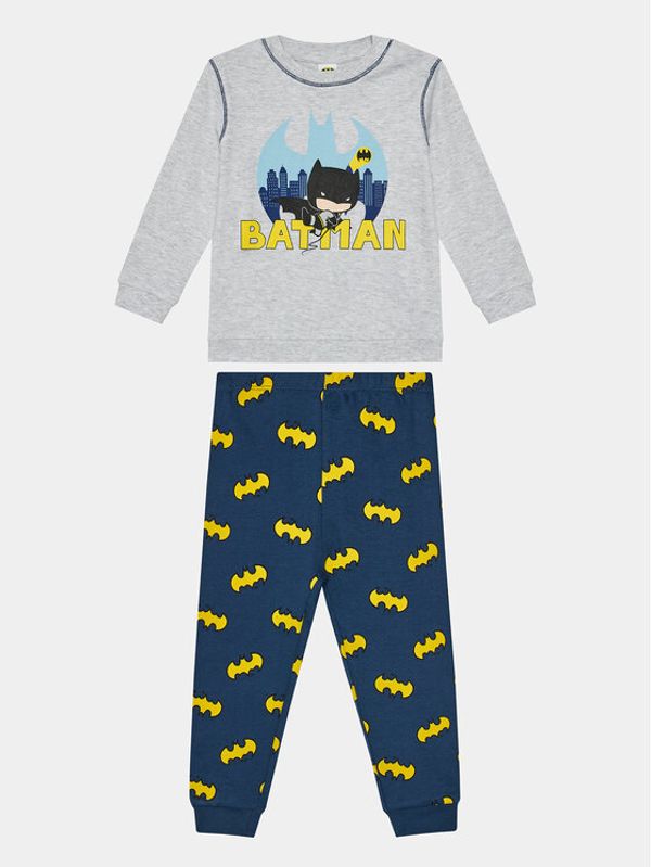 OVS OVS Pidžama BATMAN 1895485 Siva Regular Fit