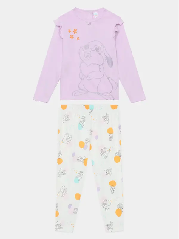 OVS OVS Pidžama DISNEY 1816685 Ružičasta Regular Fit