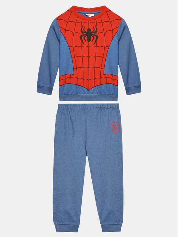 OVS OVS Pidžama SPIDER-MAN 1816693 Plava Regular Fit