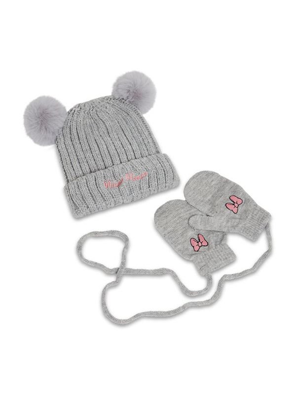 OVS OVS Set kapa i rukavice 1344053 Siva