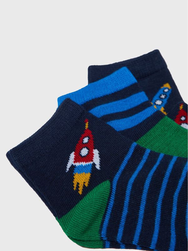 OVS OVS Set od 3 para dječjih visokih čarapa 1599787 Šarena