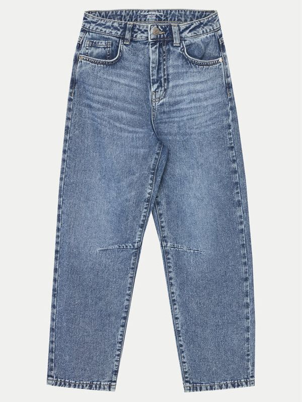 OVS OVS Traperice 2091239 Plava Relaxed Fit