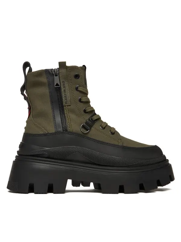 Palladium Palladium Gležnjače Pallasquad Zip Tx 99532-325-M Zelena