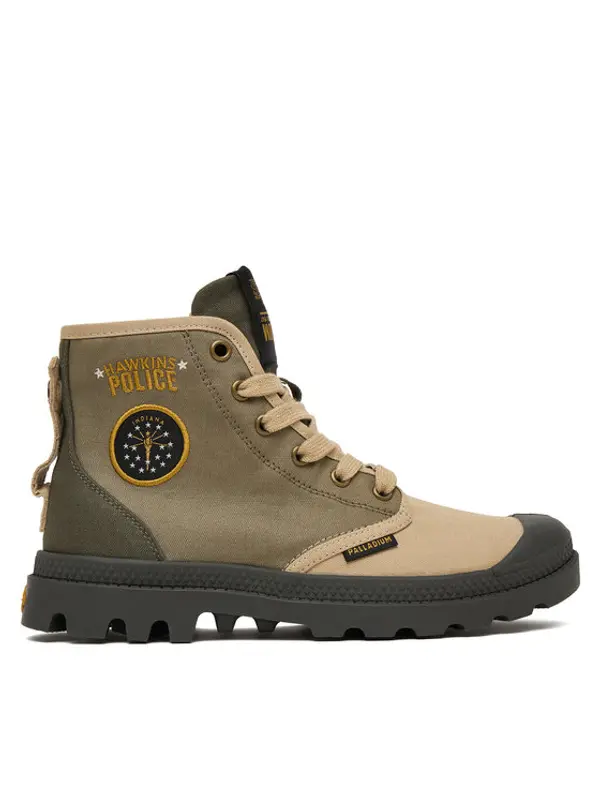 Palladium Palladium Planinarske cipele Pampa Hawkins Police 94624-308-M Zelena