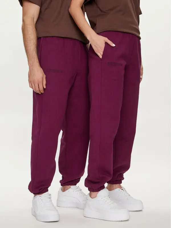 Pangaia Pangaia Donji dio trenerke Archive 365 Heavyweight Ljubičasta Loose Fit
