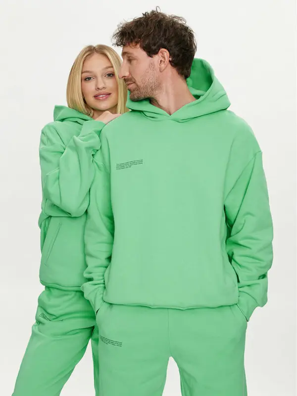 Pangaia Pangaia Majica dugih rukava Archive 365 Heavyweight Zelena Loose Fit