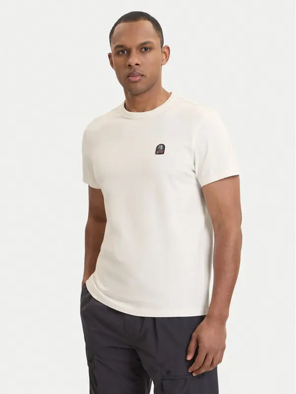 Parajumpers Parajumpers T-shirt Elio 26SMPMTSRJ02 Bijela Regular Fit