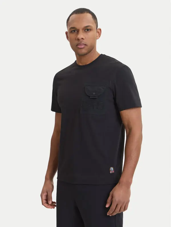 Parajumpers Parajumpers T-shirt Malham 26SMPMTSRY01 Crna Regular Fit
