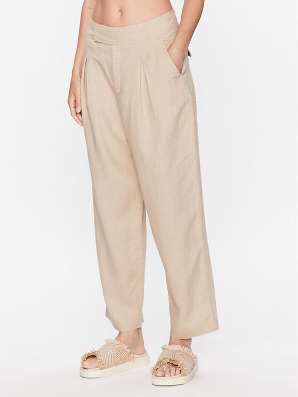 Part Two Part Two Hlače Sabera 30307554 Bež Classic Fit