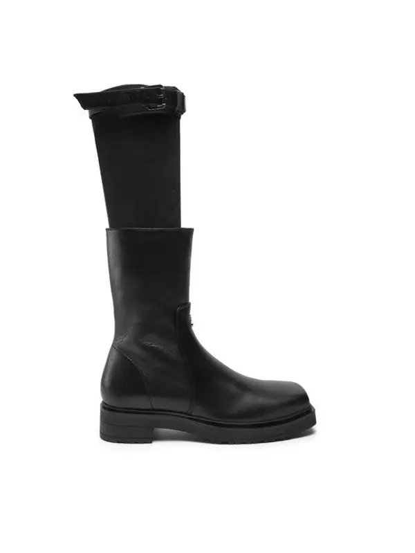 PATRIZIA PEPE Patrizia Pepe Čizme 2Y0016/L078-K103 Crna