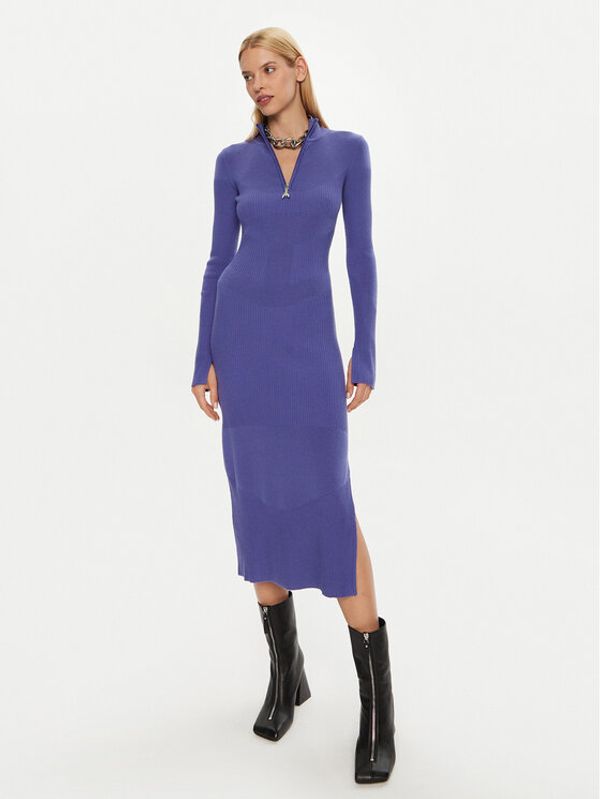 Patrizia Pepe Patrizia Pepe Džemper haljina 2A2848/K214 -CA29 Plava Regular Fit