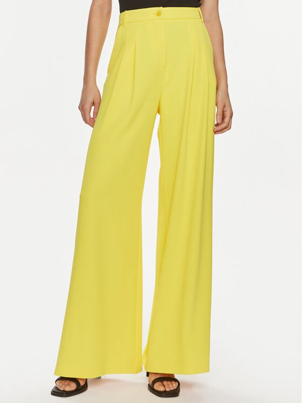 Patrizia Pepe Patrizia Pepe Hlače 2P1569/A405-Y447 Žuta Relaxed Fit