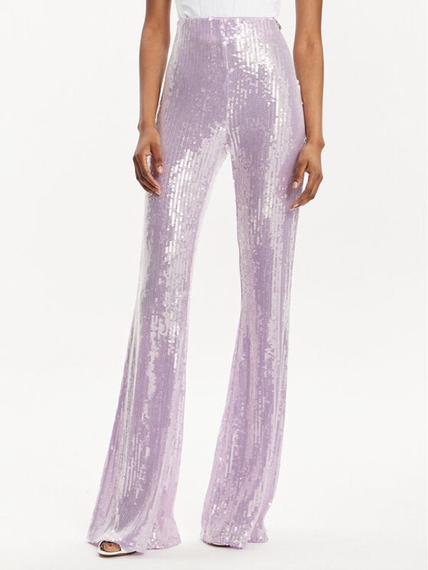 Patrizia Pepe Patrizia Pepe Hlače 2P1615/A394-M505 Ljubičasta Regular Fit