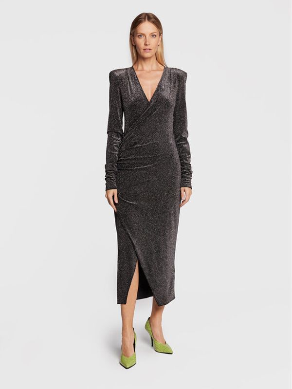 Patrizia Pepe Patrizia Pepe Koktel haljina 2A2446/J049-S649 Siva Slim Fit