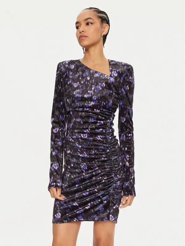 PATRIZIA PEPE Patrizia Pepe Koktel haljina 2A2821 J229 Crna Regular Fit