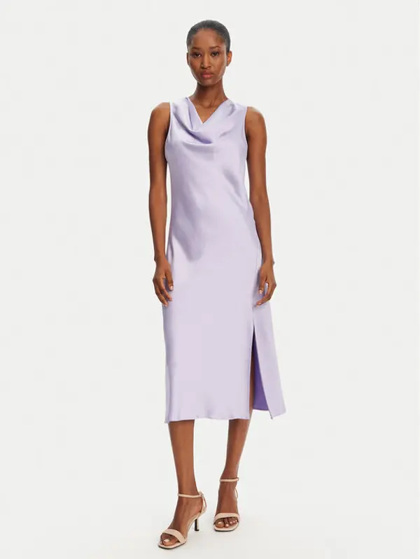 PATRIZIA PEPE Patrizia Pepe Koktel haljina 2A2878/A563-M531 Ljubičasta Regular Fit