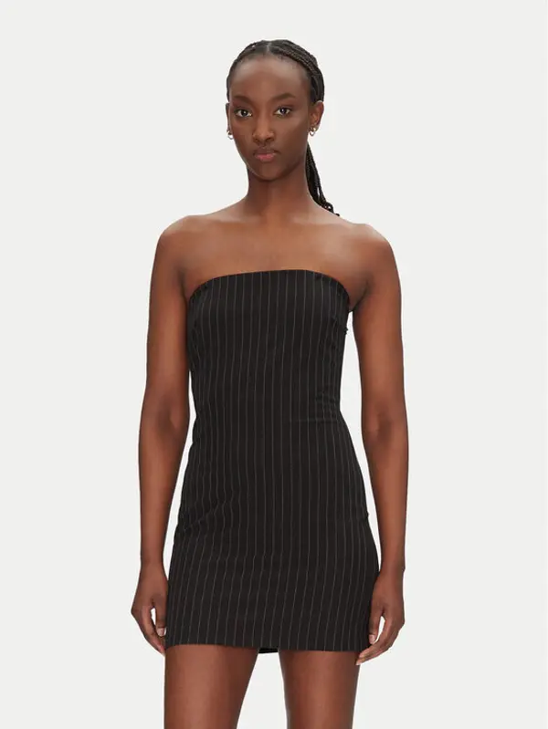 PATRIZIA PEPE Patrizia Pepe Koktel haljina 8A1342/A457-F1OO Crna Slim Fit