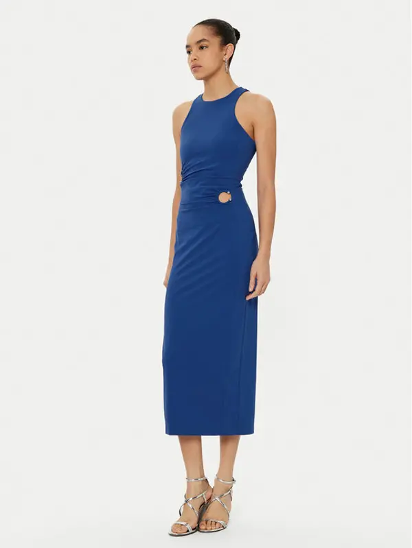 PATRIZIA PEPE Patrizia Pepe Koktel haljina 8A1427/J129-CA37 Plava Regular Fit