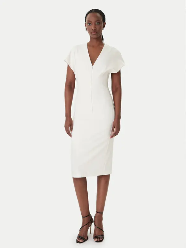 PATRIZIA PEPE Patrizia Pepe Koktel haljina 8A1663/A6F5-W409 Écru Regular Fit