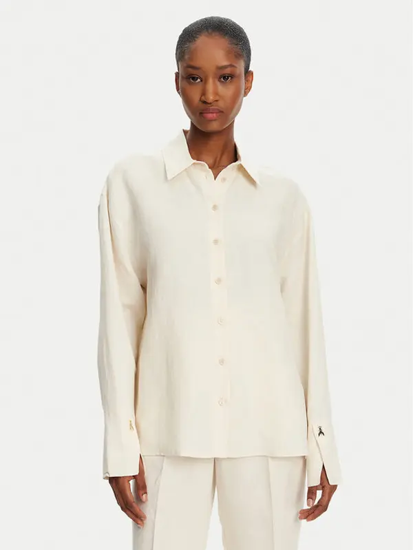 PATRIZIA PEPE Patrizia Pepe Košulja 2C1602 A052 B823 Écru Regular Fit