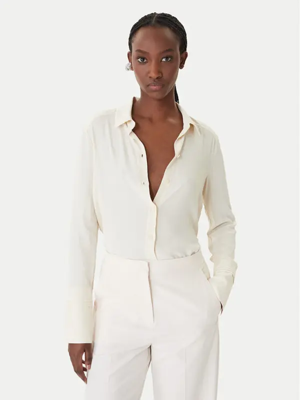 PATRIZIA PEPE Patrizia Pepe Košulja 8C0872/A8I1-W409 Bež Regular Fit