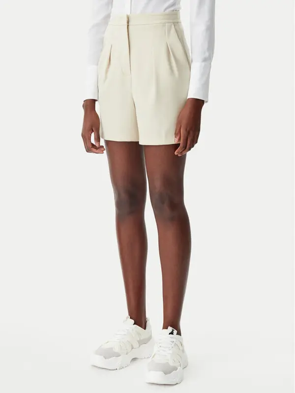 PATRIZIA PEPE Patrizia Pepe Kratke hlače 8P0697/A545-B814 Bež Regular Fit